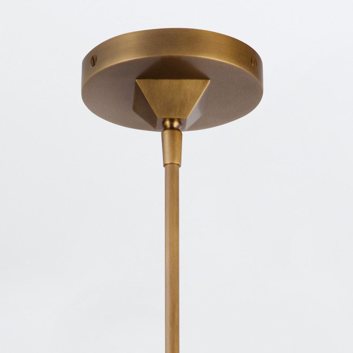 QN-CAIRO-1P-VBS-CR Cairo 1 Light Pendant Vintage Brass
