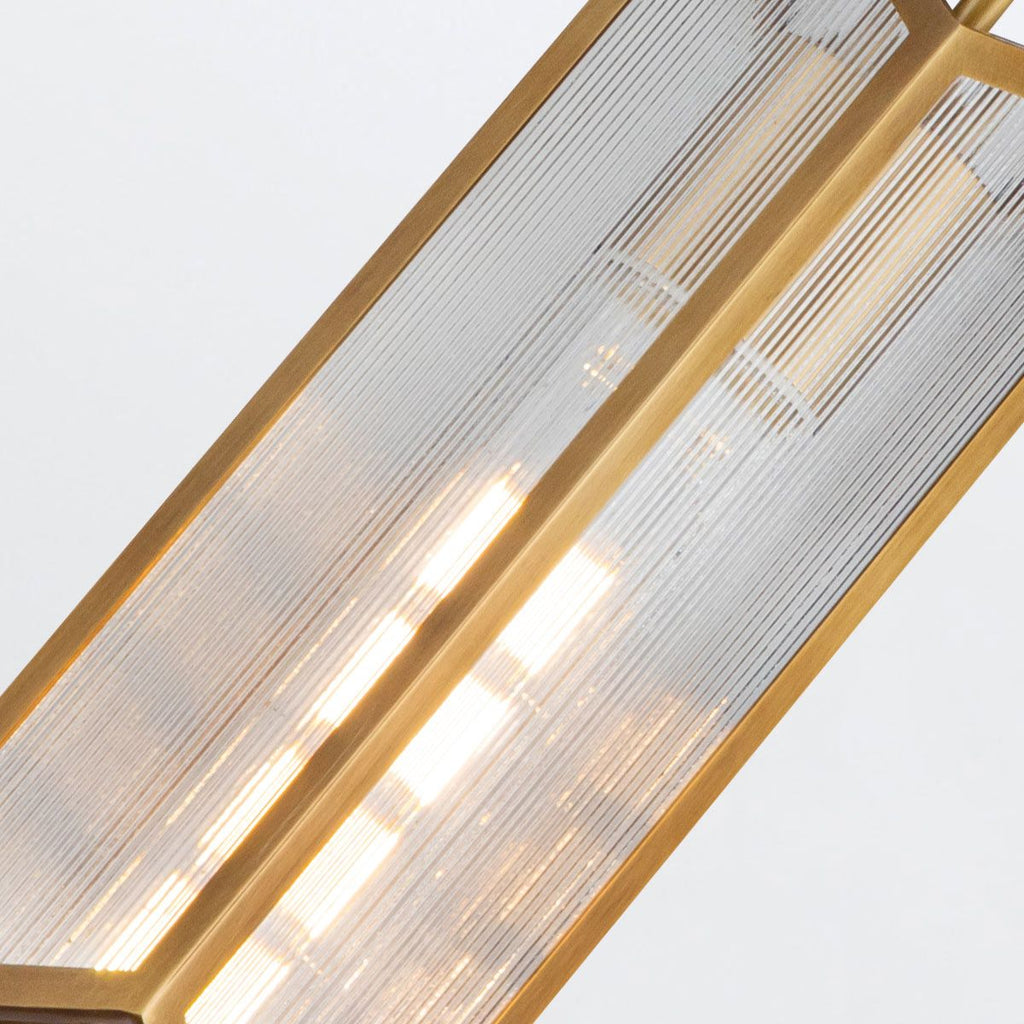 QN-CAIRO-1P-VBS-CR Cairo 1 Light Pendant Vintage Brass
