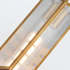 QN-CAIRO-1P-VBS-CR Cairo 1 Light Pendant Vintage Brass