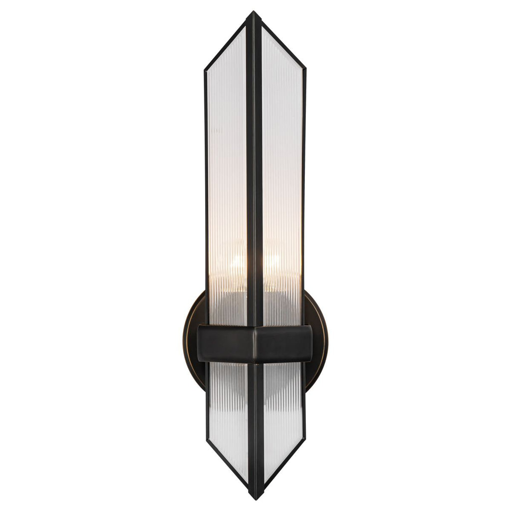 QN-CAIRO-1WB-UBZ-CR Cairo 1 Light Wall Light Urban Bronze