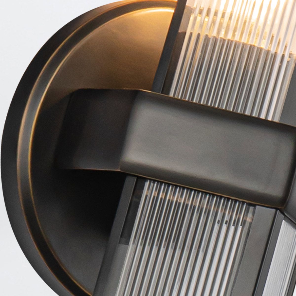 QN-CAIRO-1WB-UBZ-CR Cairo 1 Light Wall Light Urban Bronze