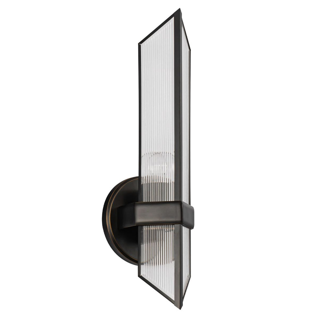 QN-CAIRO-1WB-UBZ-CR Cairo 1 Light Wall Light Urban Bronze