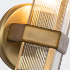 QN-CAIRO-1WB-VBS-CR Cairo 1 Light Wall Light Vintage Brass