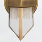 QN-CAIRO-1WB-VBS-CR Cairo 1 Light Wall Light Vintage Brass