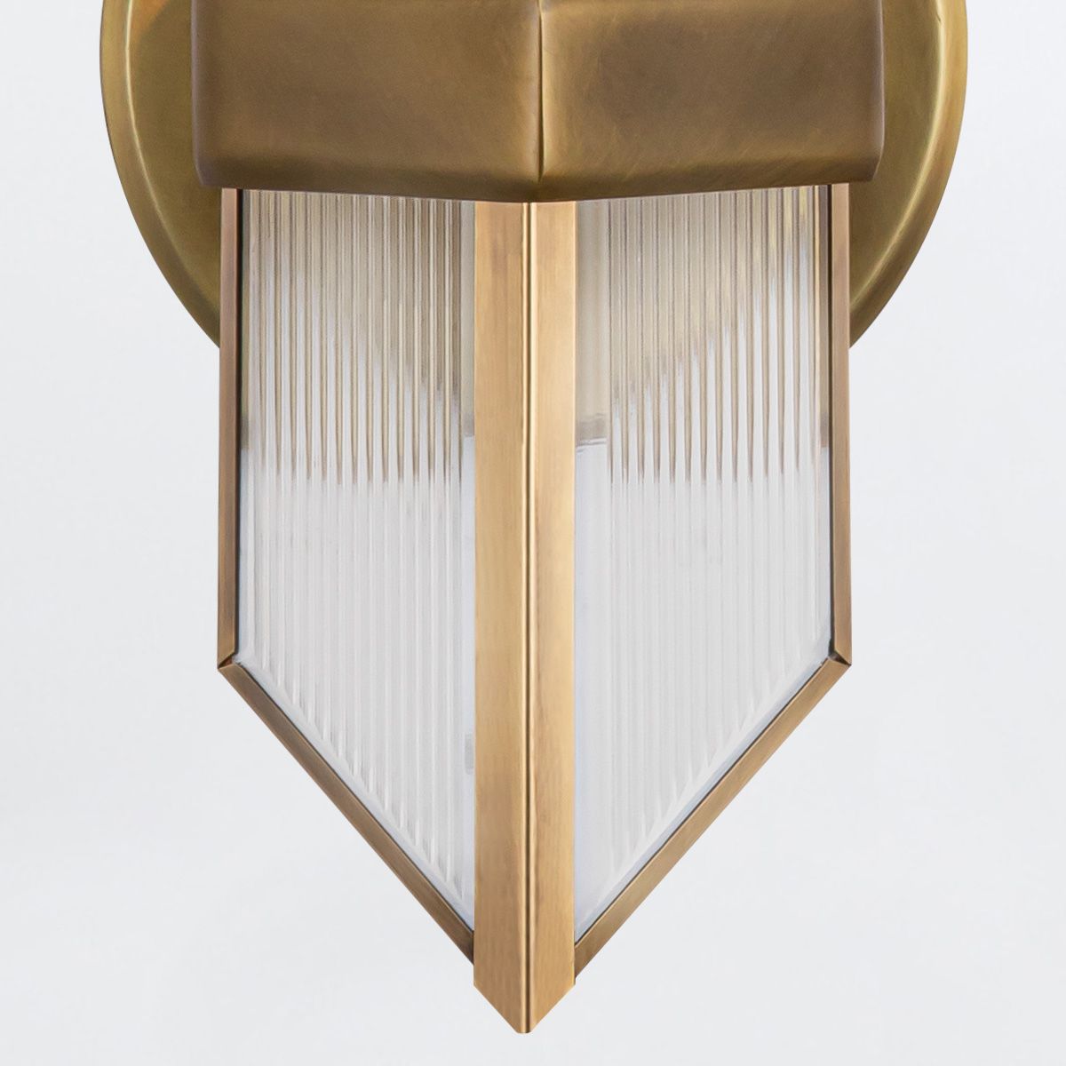 QN-CAIRO-1WB-VBS-CR Cairo 1 Light Wall Light Vintage Brass