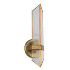 QN-CAIRO-1WB-VBS-CR Cairo 1 Light Wall Light Vintage Brass