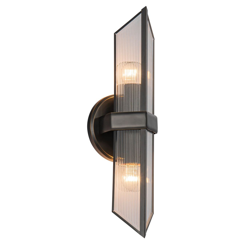 QN-CAIRO-2WB-UBZ-CR Cairo 2 Light Wall Light Urban Bronze