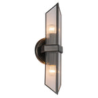 QN-CAIRO-2WB-UBZ-CR Cairo 2 Light Wall Light Urban Bronze
