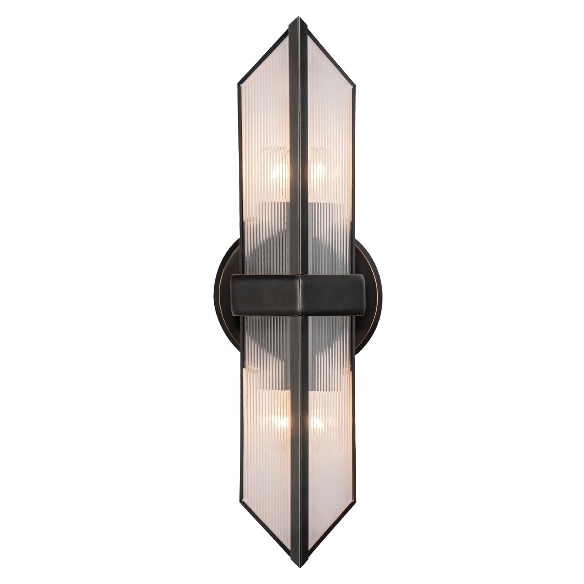 QN-CAIRO-2WB-UBZ-CR Cairo 2 Light Wall Light Urban Bronze