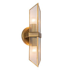 QN-CAIRO-2WB-VBS-CR Cairo 2 Light Wall Light Vintage Brass