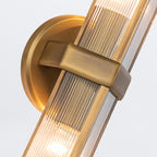 QN-CAIRO-2WB-VBS-CR Cairo 2 Light Wall Light Vintage Brass