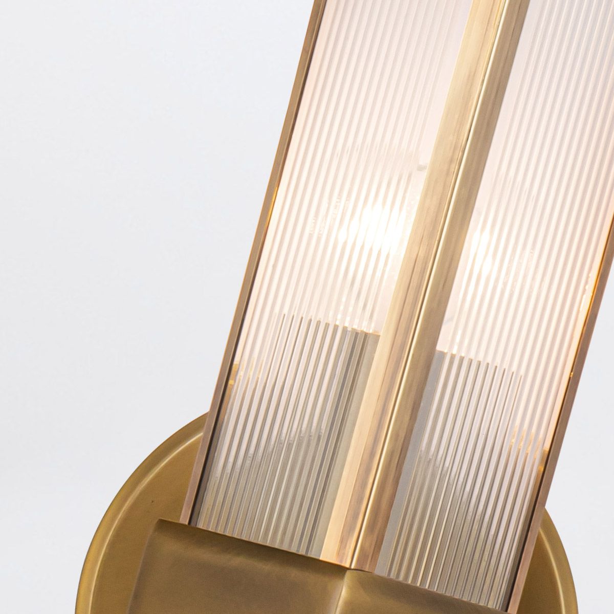 QN-CAIRO-2WB-VBS-CR Cairo 2 Light Wall Light Vintage Brass