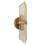 QN-CAIRO-2WB-VBS-CR Cairo 2 Light Wall Light Vintage Brass
