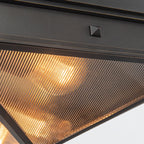 QN-CAIRO-F-M-UBZ-CR Cairo 2 Light Flush Urban Bronze