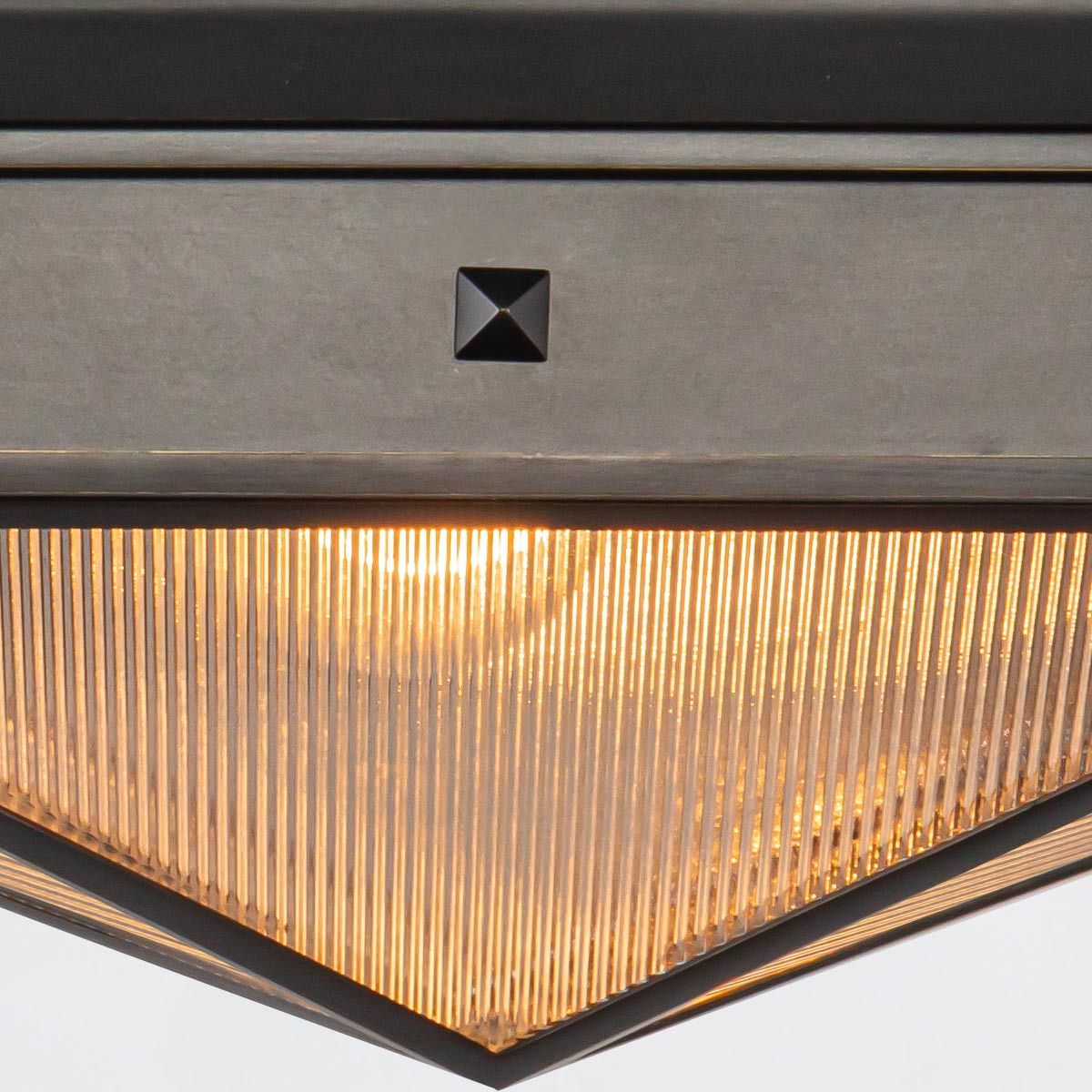 QN-CAIRO-F-M-UBZ-CR Cairo 2 Light Flush Urban Bronze