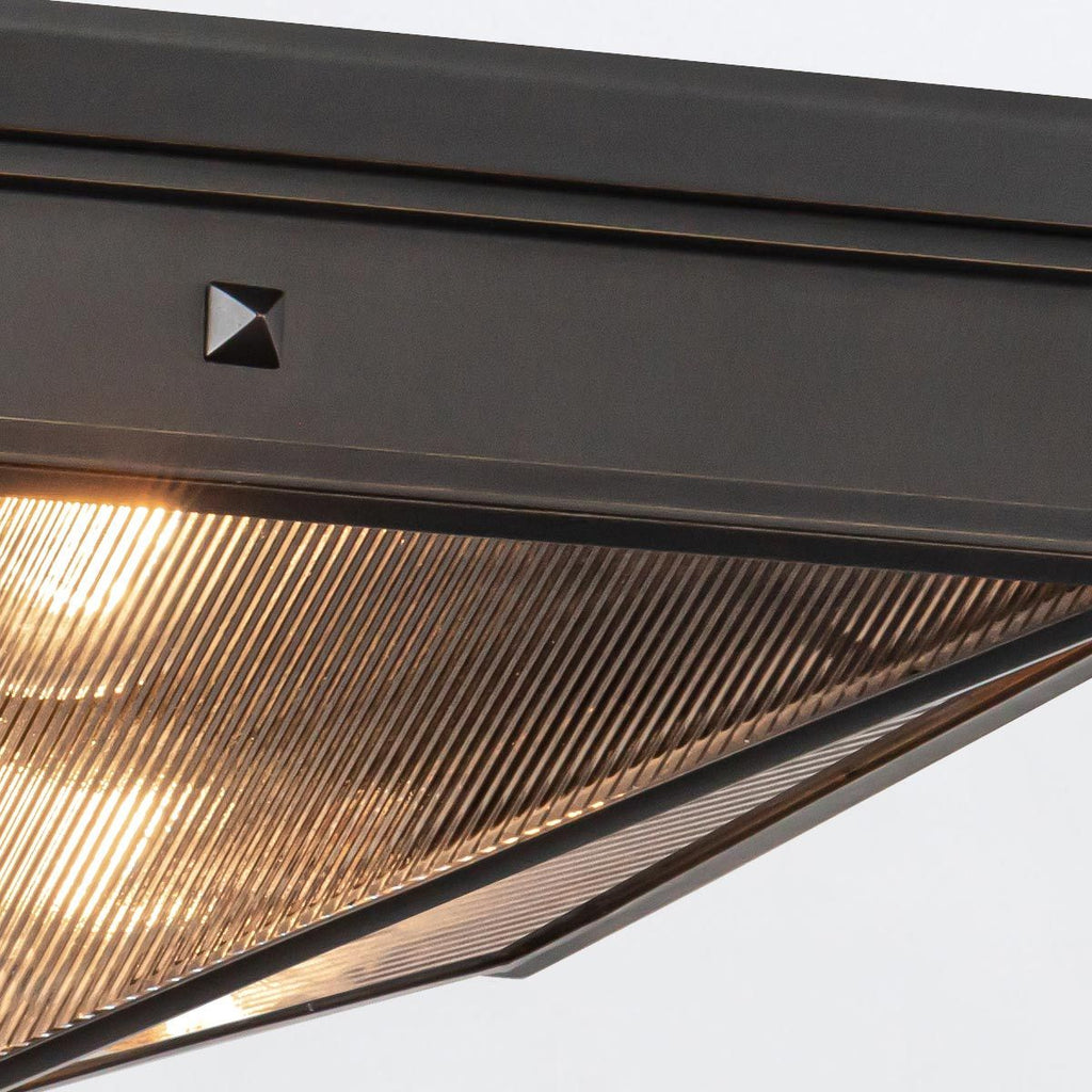 QN-CAIRO-F-M-UBZ-CR Cairo 2 Light Flush Urban Bronze