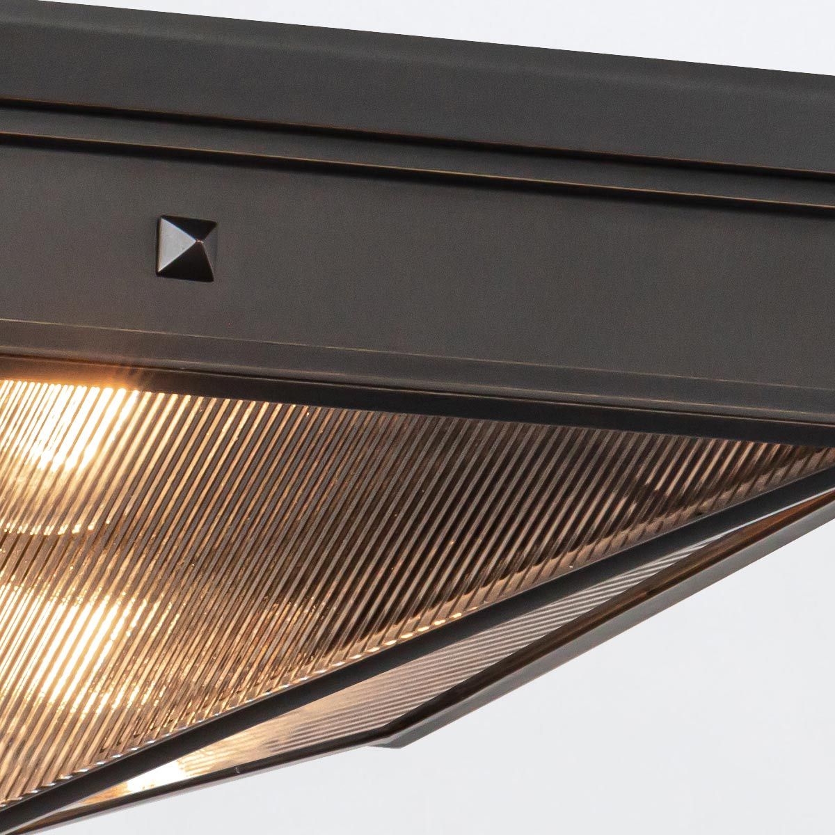 QN-CAIRO-F-M-UBZ-CR Cairo 2 Light Flush Urban Bronze