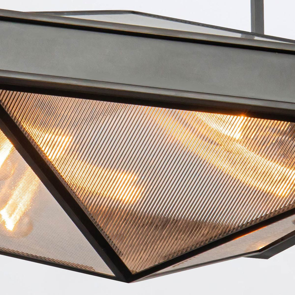 QN-CAIRO-SF-UBZ-CR Cairo 4 Light Semi-Flush Urban Bronze
