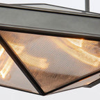 QN-CAIRO-SF-UBZ-CR Cairo 4 Light Semi-Flush Urban Bronze
