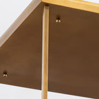QN-CAIRO-SF-VBS-CR Cairo 4 Light Semi-Flush Vintage Brass