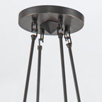 QN-CAIRO8-UBZ-CR Cairo 8 Light Chandelier Urban Bronze