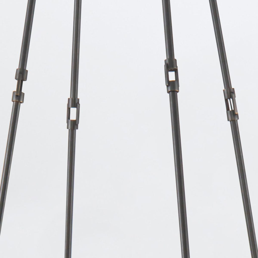QN-CAIRO8-UBZ-CR Cairo 8 Light Chandelier Urban Bronze