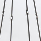 QN-CAIRO8-UBZ-CR Cairo 8 Light Chandelier Urban Bronze