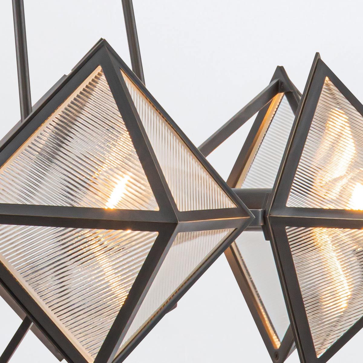 QN-CAIRO8-UBZ-CR Cairo 8 Light Chandelier Urban Bronze