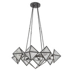 QN-CAIRO8-UBZ-CR Cairo 8 Light Chandelier Urban Bronze