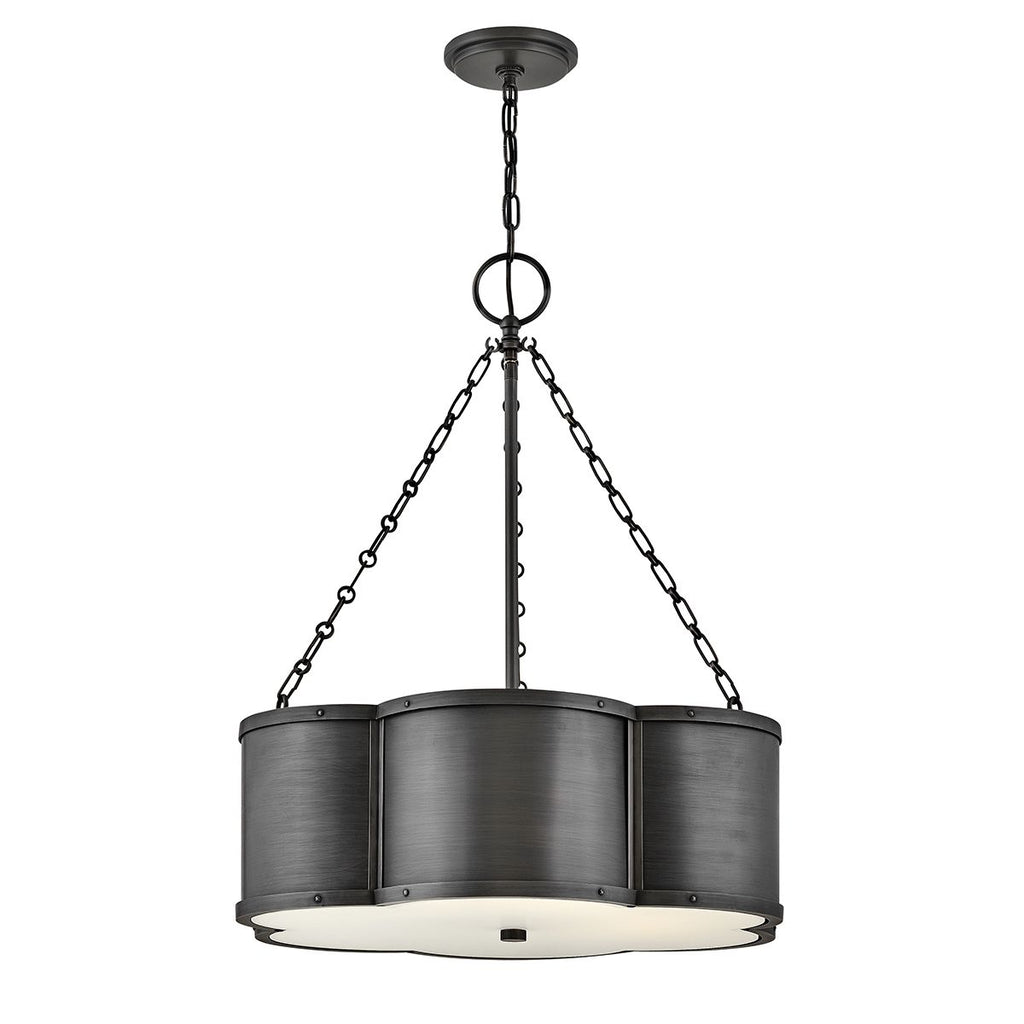 QN-CHANCE-3P-BLB Chance 3 Light Pendant Blackened Brass