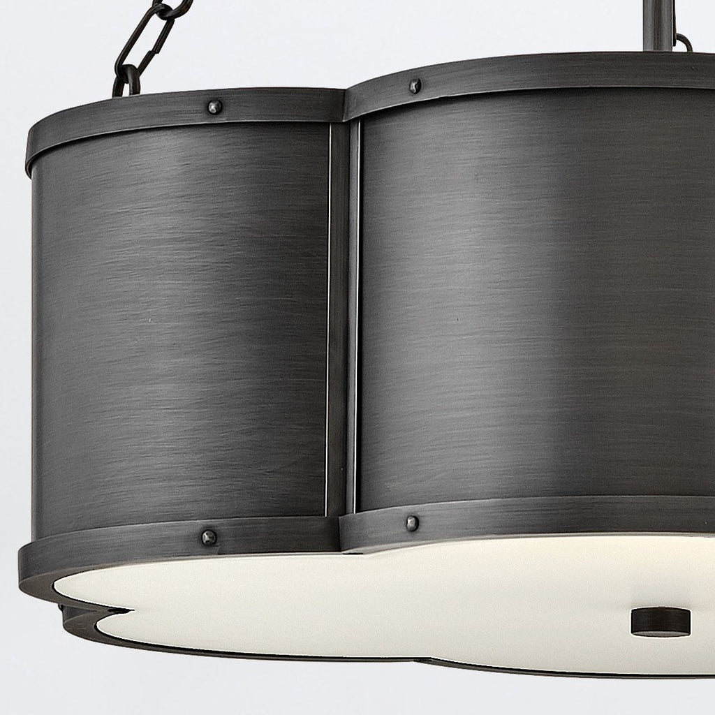 QN-CHANCE-3P-BLB Chance 3 Light Pendant Blackened Brass
