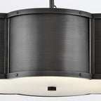 QN-CHANCE-3P-BLB Chance 3 Light Pendant Blackened Brass
