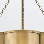 QN-CHANCE-3P-HB Chance 3 Light Pendant Heritage Brass