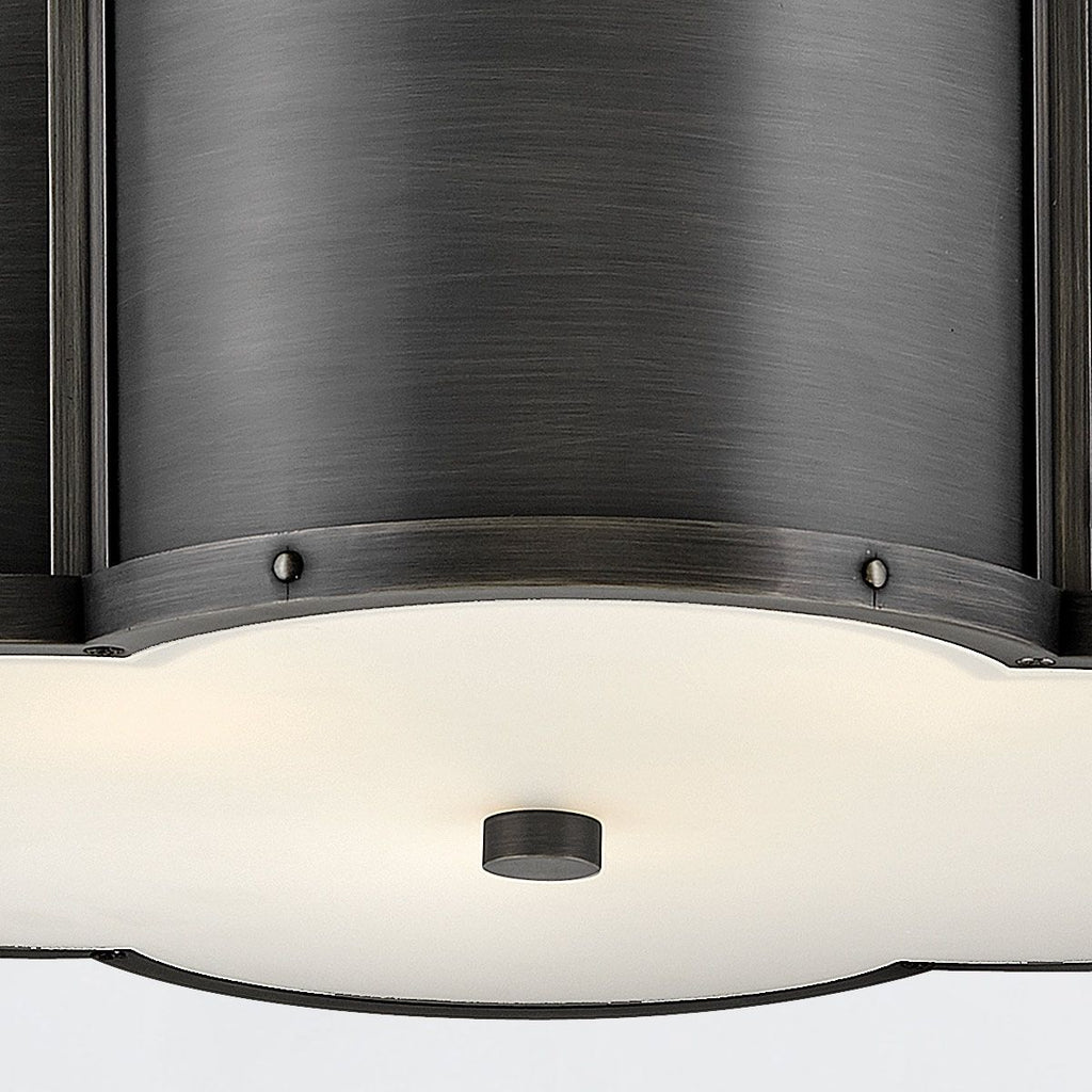 QN-CHANCE-SF-M-BLB Chance 3 Light Medium Semi-Flush Blackened Brass