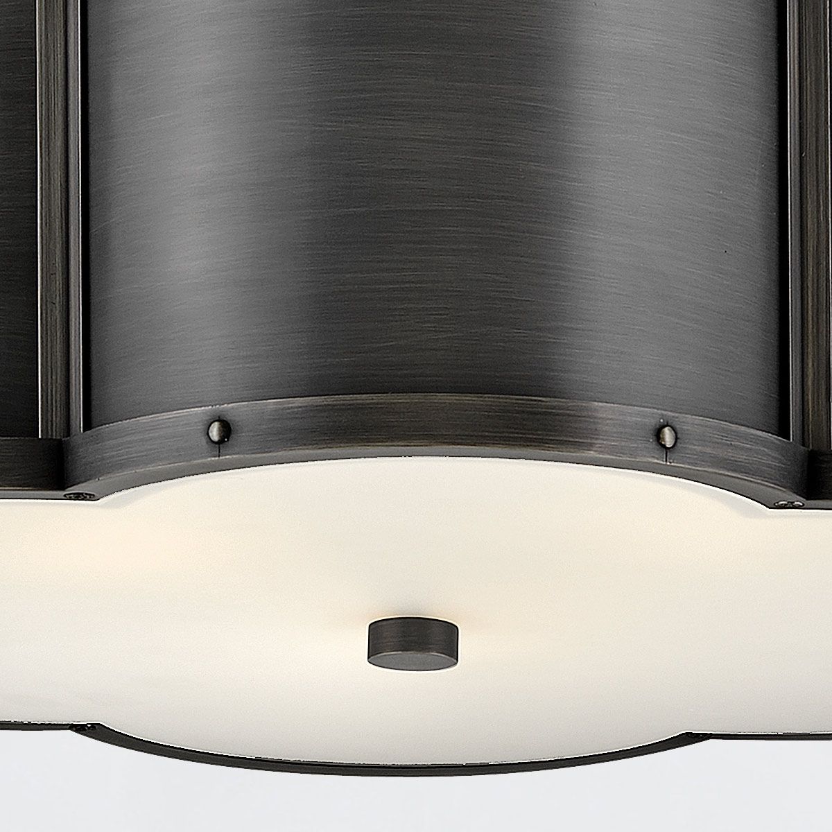 QN-CHANCE-SF-M-BLB Chance 3 Light Medium Semi-Flush Blackened Brass
