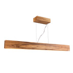 QN-CLEAN-LED-LP-127-TEAK Clean LED Pendant Teak