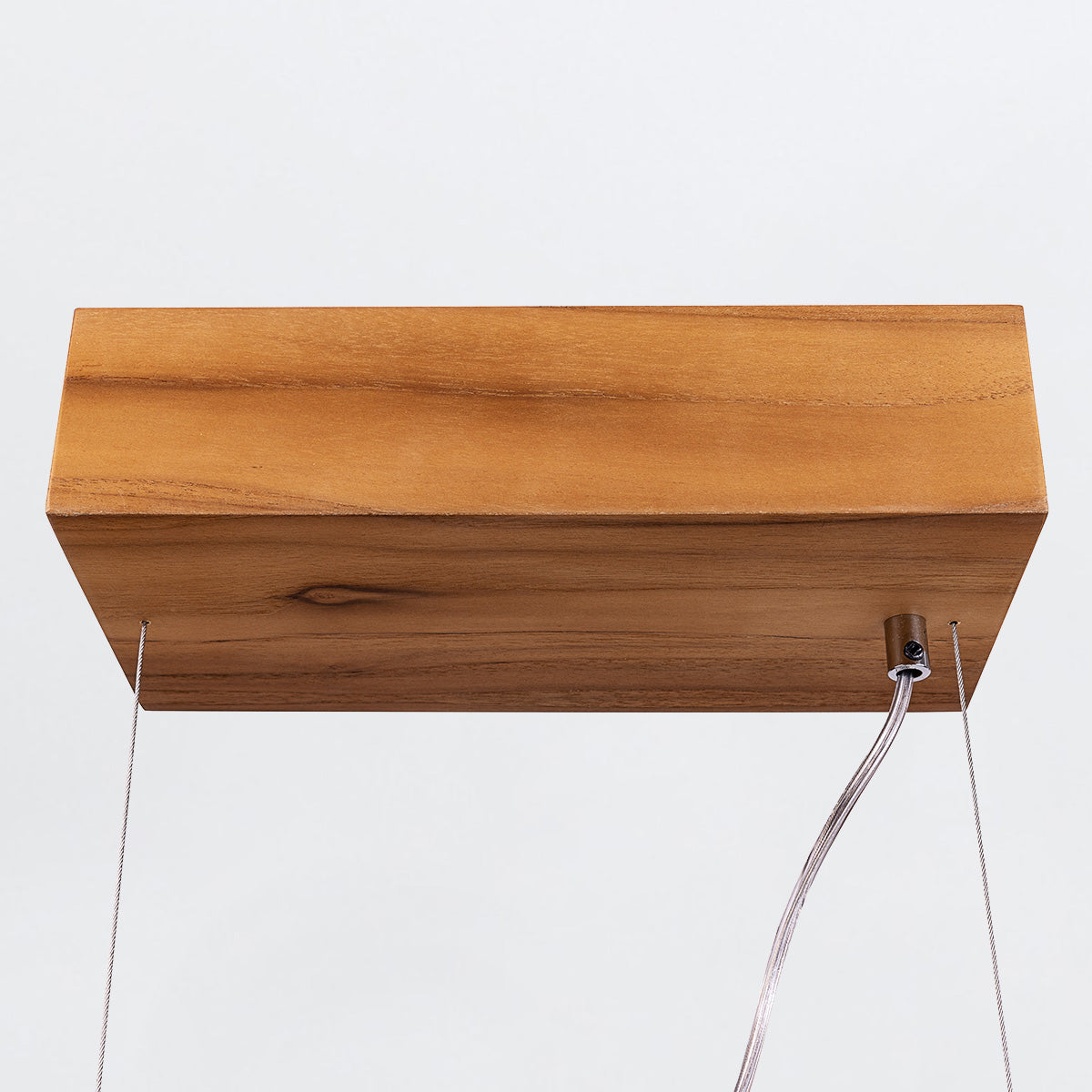 QN-CLEAN-LED-LP-127-TEAK Clean LED Pendant Teak