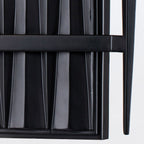 QN-CREST-2WB-BLK Crest 2 Light Wall Light Matte Black