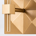 QN-DECO-1WB-AB-O Deco Bathroom 1 Light Wall Light Laquered Gold