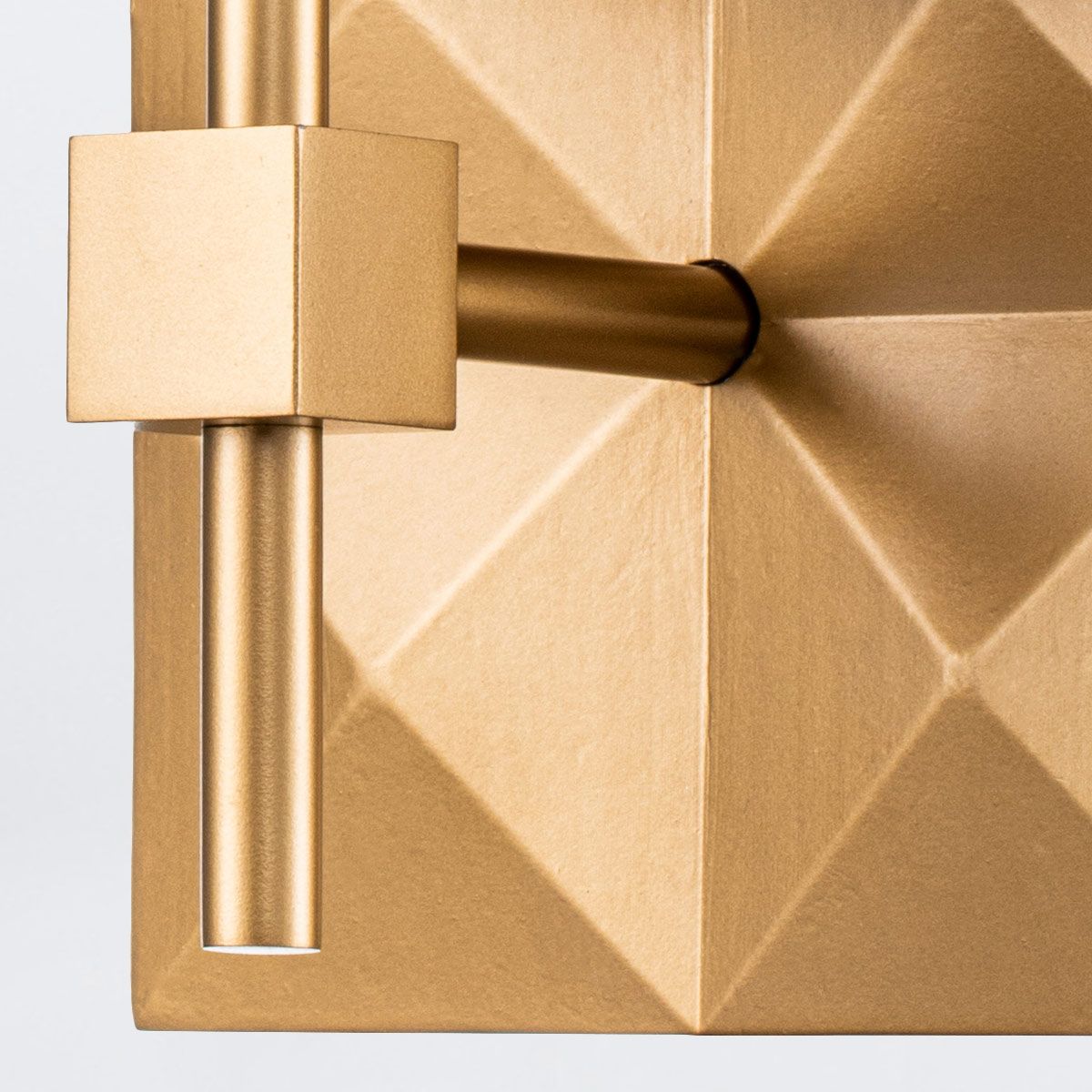 QN-DECO-1WB-AB-O Deco Bathroom 1 Light Wall Light Laquered Gold