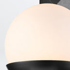 QN-DECO-1WB-BLK-O Deco 1 Bathroom Light Wall Light Black