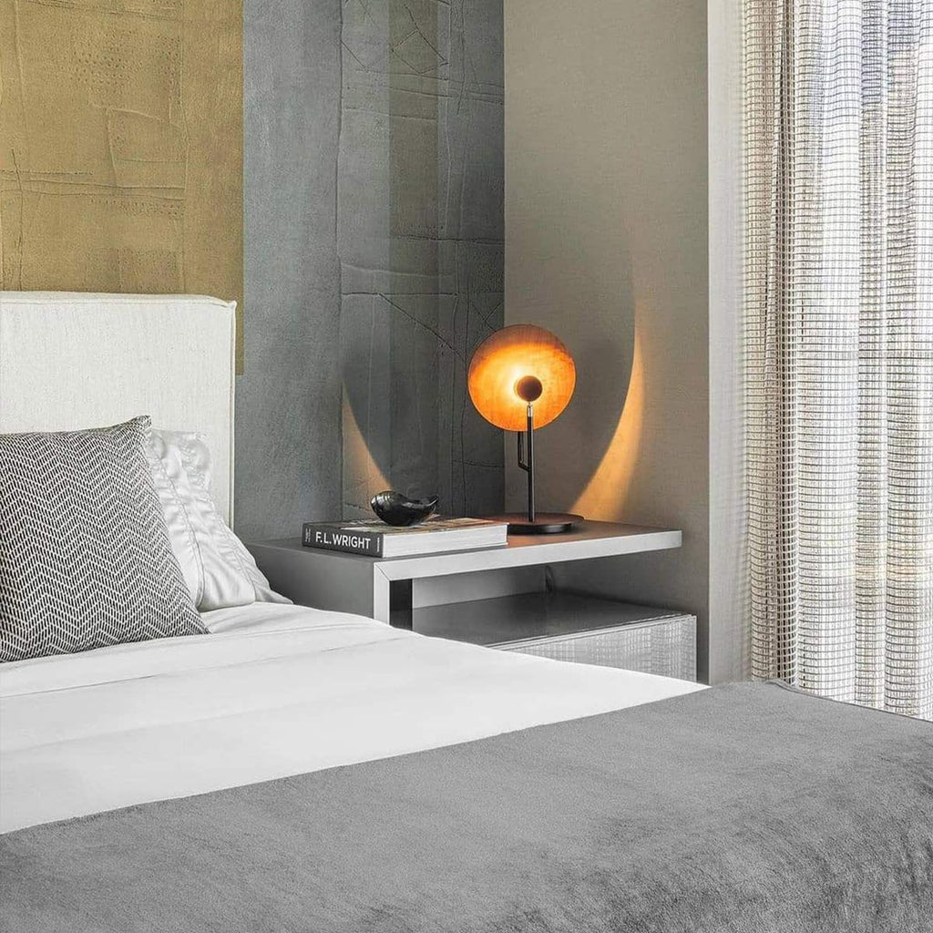 QN-DOT-TL-TEAK Dot Table Lamp Teak