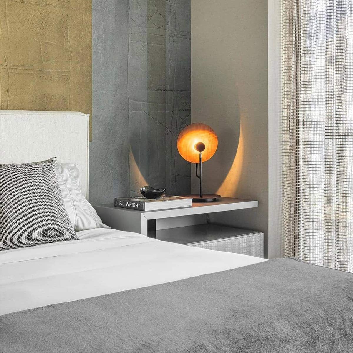 QN-DOT-TL-TEAK Dot Table Lamp Teak