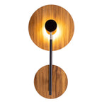 QN-DOT-WB1-TEAK Dot Wall Light Teak