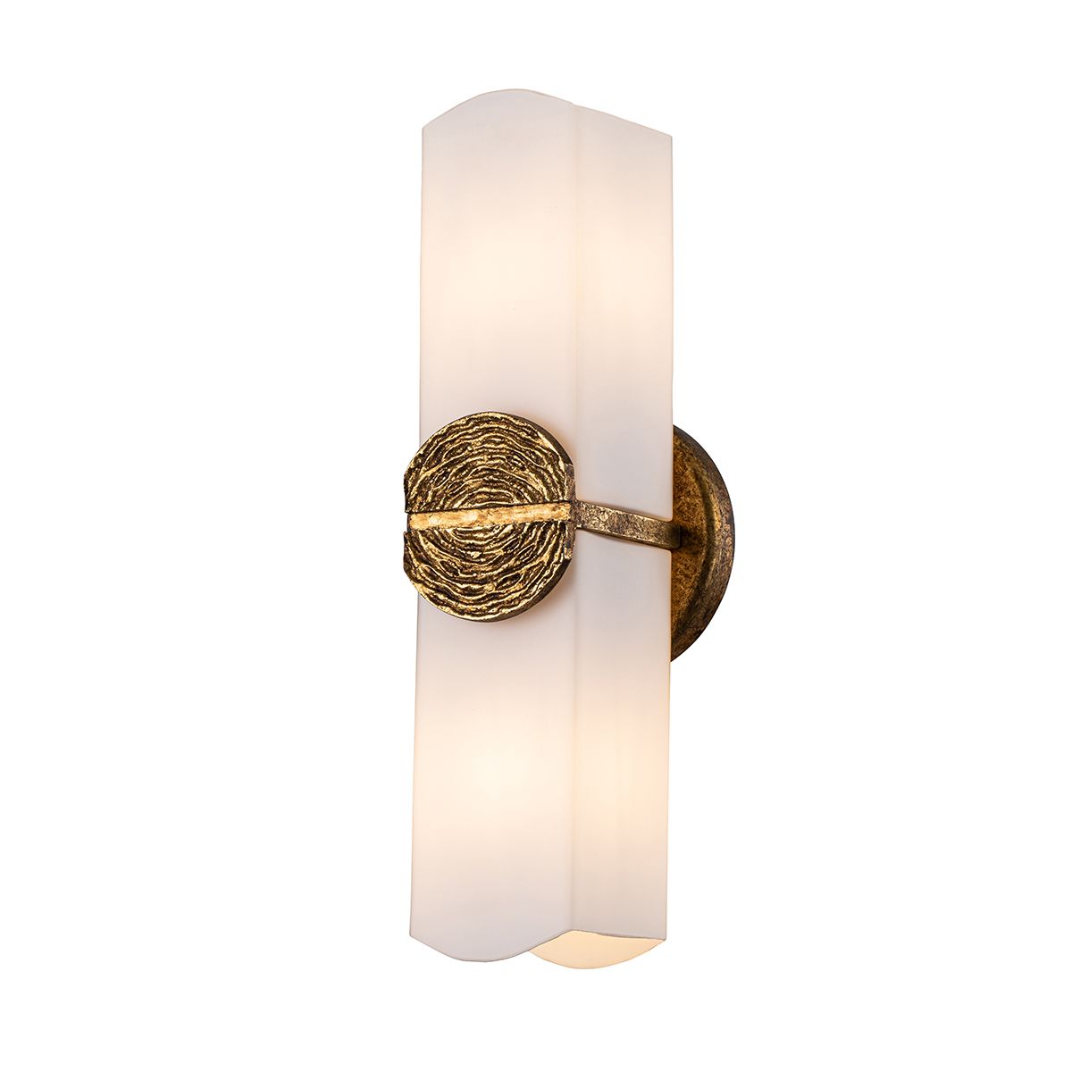 QN-ELAN-2WB-DG-OPAL Elan 2 Light Wall Light Gold Leaf