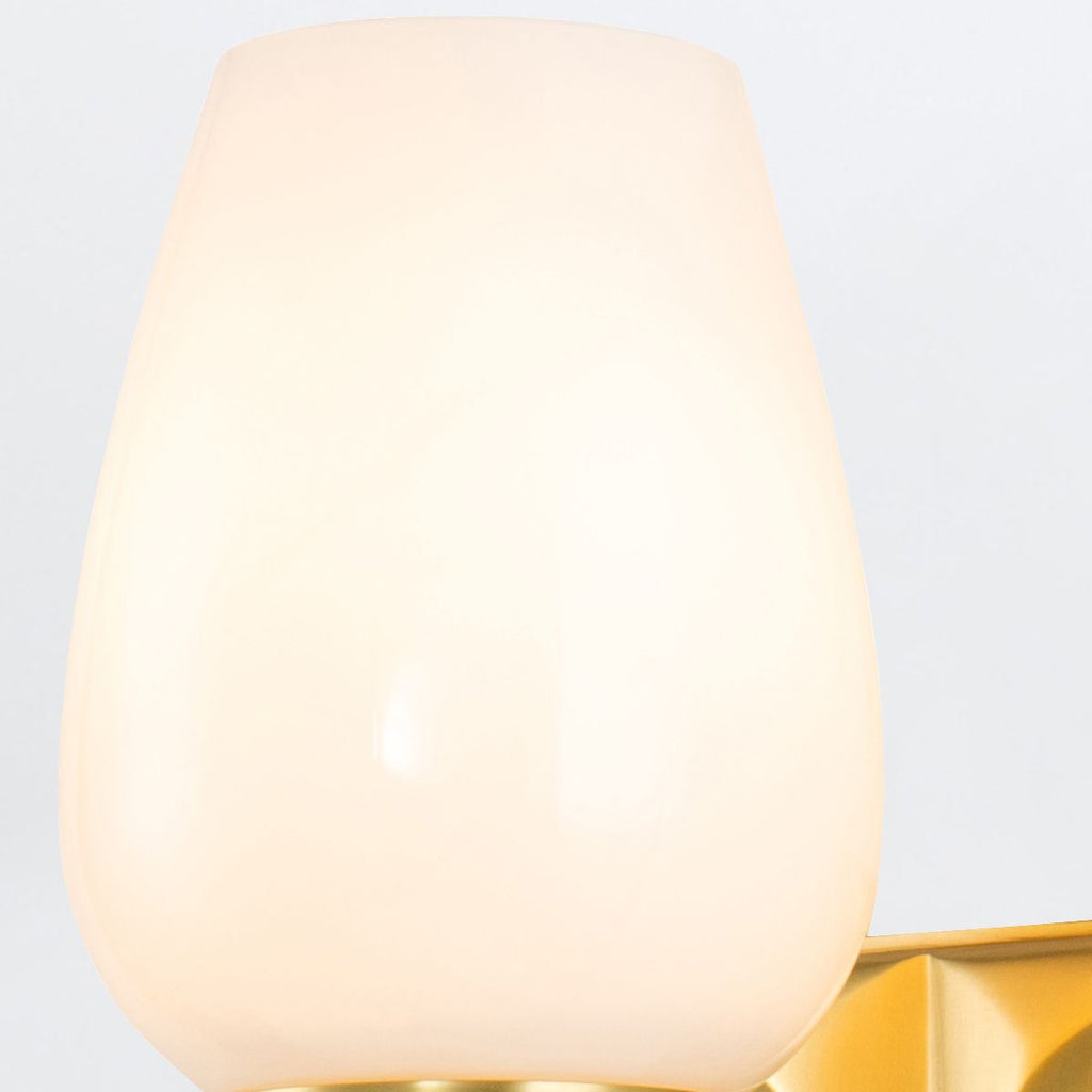 QN-EPSILON-1WB-AB-O Epsilon Bathroom 1 Light Wall Light Aged Brass