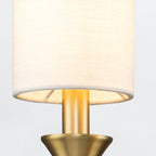 QN-EPSILON-2WB-AB Epsilon 2 Light Wall Light Aged Brass
