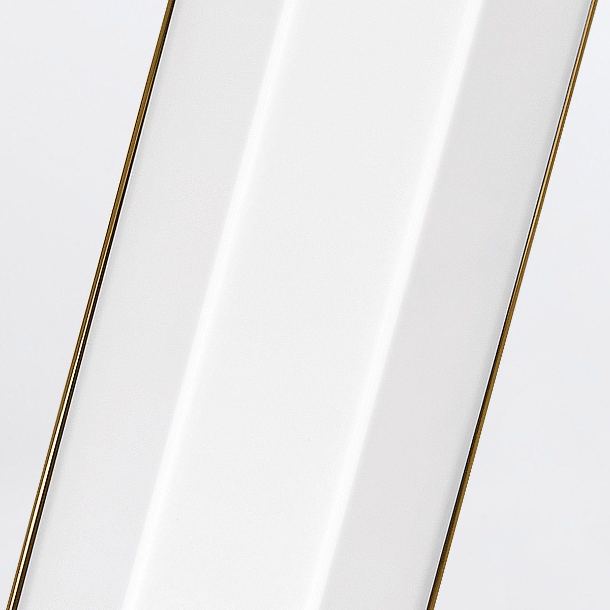 QN-FACET-LED3-HB-BATH Facet Bathroom Large LED Wall Light Heritage Brass