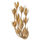 QN-FLORA-3W-GD Flora 3 Light Wall Light Burnished Gold