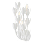 QN-FLORA-3W-WHT Flora 3 Light Wall Light Textured Plaster